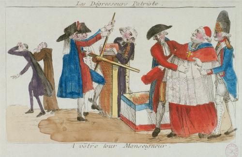Les dégresseurs patriotes. A votre tour Monseigneur Les dégresseurs patriotes. A votre tour Monseigneur